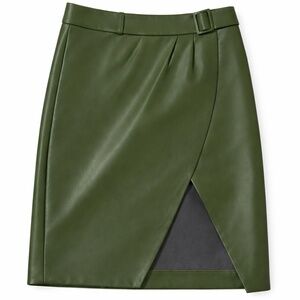 Green colored skirt from the brand New York And Company at Medium size.